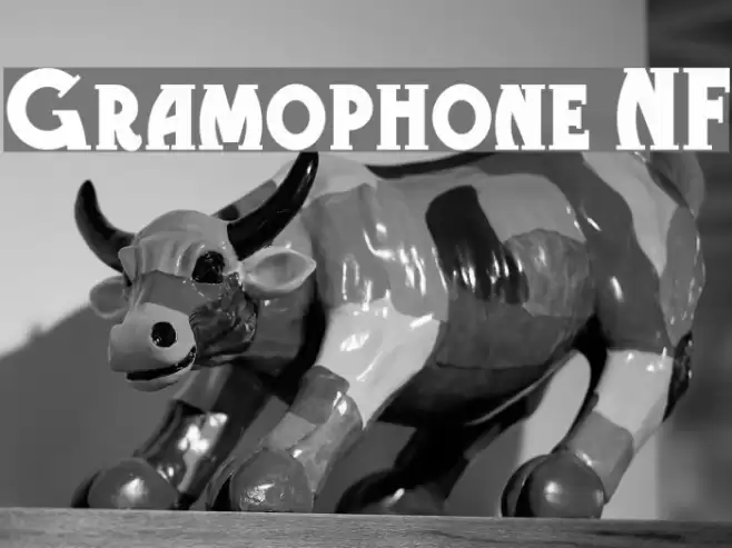 Gramophone NF フォント examples