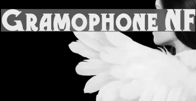Gramophone NF フォント examples