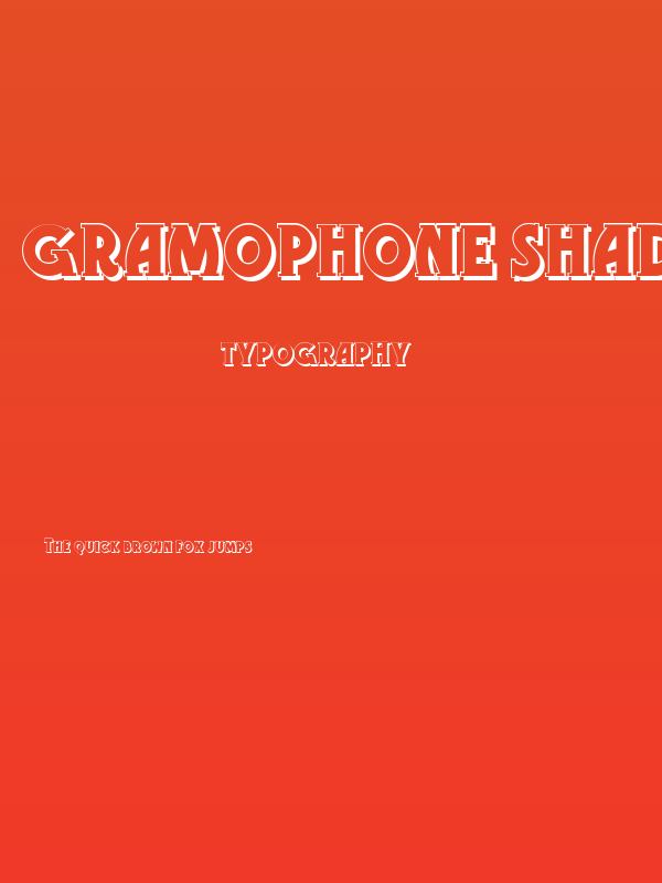 Gramophone Shaded NF Poster