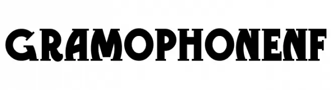 GramophoneNF  Скачать бесплатные шрифты
