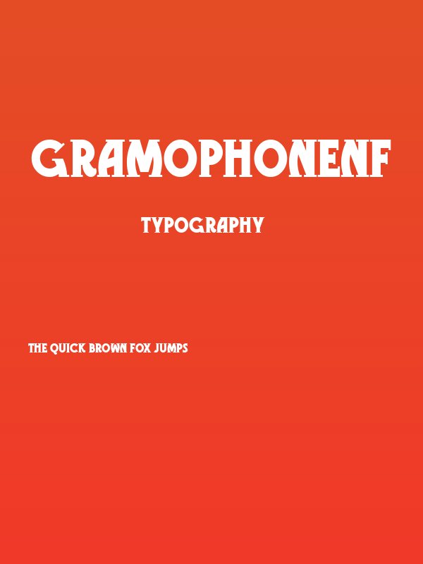 GramophoneNF Poster