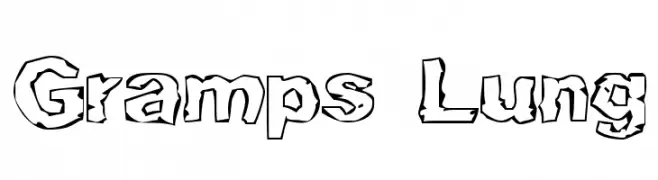 Gramps Lung  Descarca Fonturi Gratis