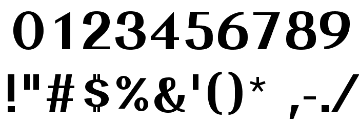 Grana Padano Font OTHER CHARS