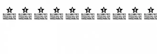 Granada Blues Personal Use Regular Font OTHER CHARS