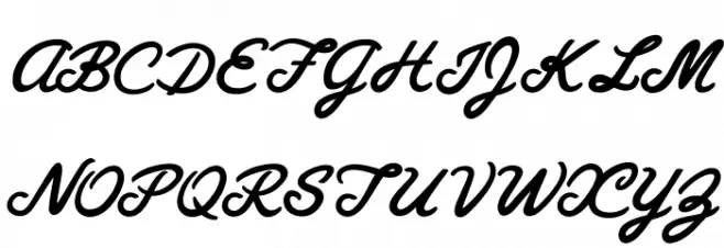 Granada Blues Personal Use Regular Font Litere mari