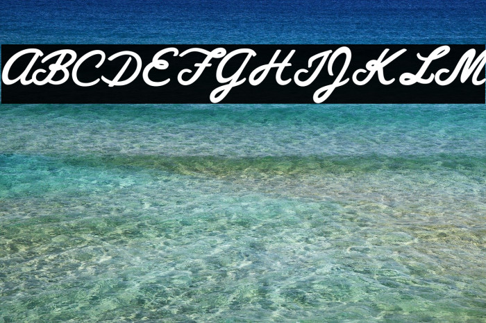 Granada Blues Personal Use Regular Font examples