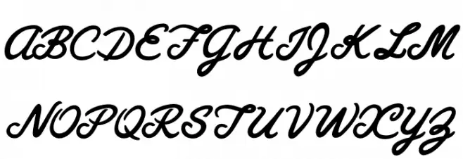 Granada Blues Personal Use Regular Schriftart Groß