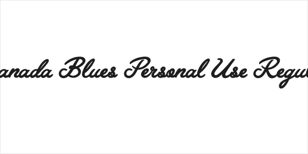 Granada Blues Personal Use Regular Logo