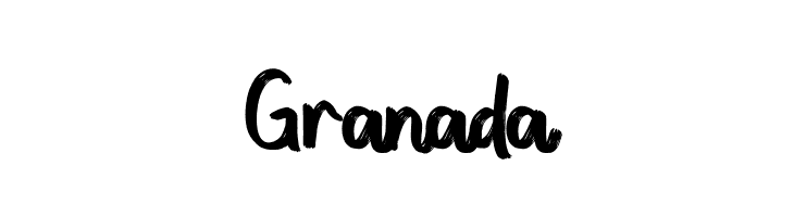 Granada  Frei Schriftart Herunterladen