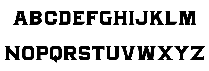 Granada Font LOWERCASE