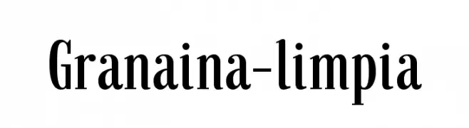 Granaina-limpia  تنزيل الخطوط