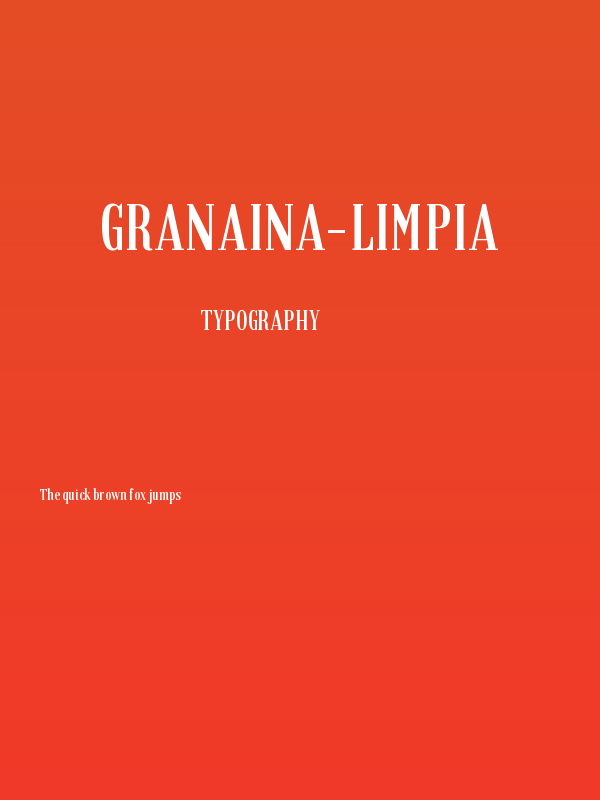 Granaina-limpia Poster