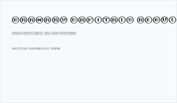 Granary Capitals Regular Business Card