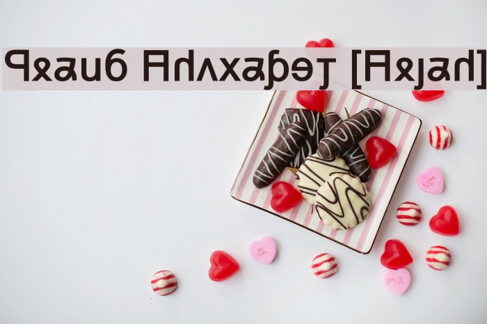 Grand Alphabet [Arial] Example 2