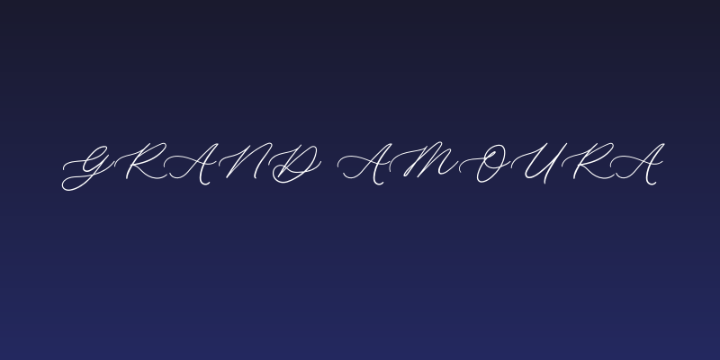 Grand Amoura Social Header