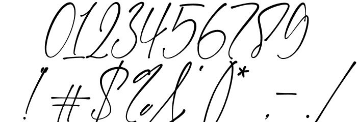 Grand Astoria Font OTHER CHARS