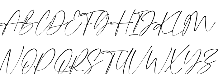 Grand Astoria Font UPPERCASE