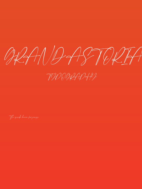 Grand Astoria Poster