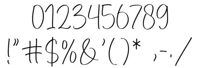 Grand Bakaw Font OTHER CHARS