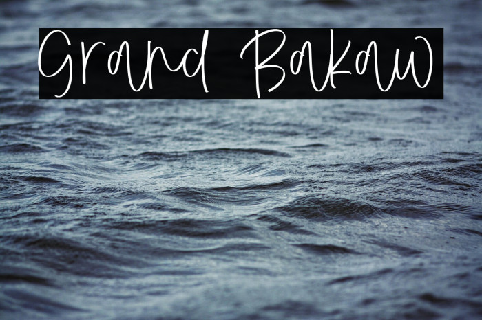 Grand Bakaw Example 1