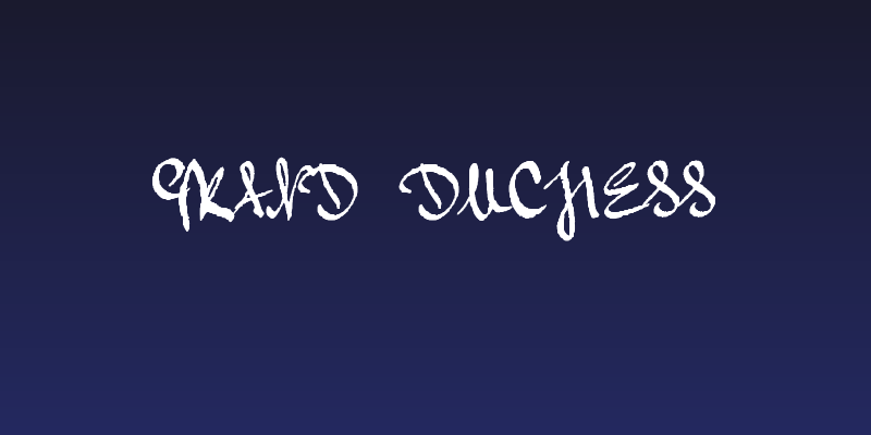 Grand Duchess Social Header