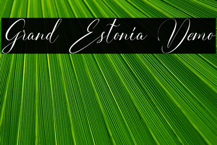 Grand Estonia Demo Example 2