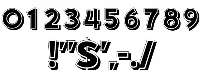 Grand Guignol Regular Font OTHER CHARS