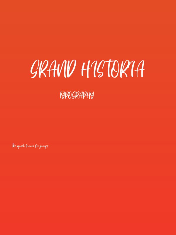 Grand Historia Poster
