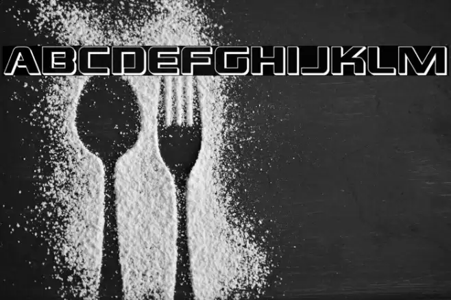 Grand National 3D Font examples