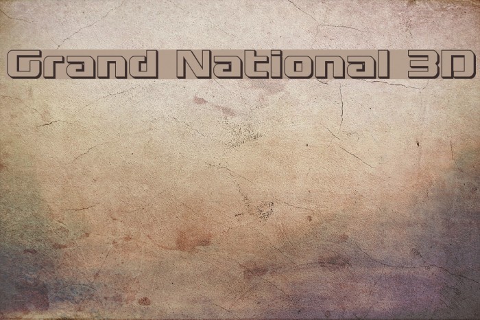 Grand National 3D Example 2