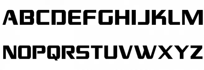 Grand National Condensed Caratteri MAIUSCOLE