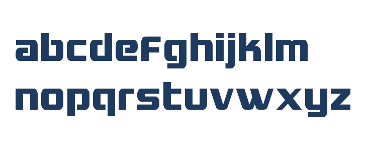 Grand National Condensed Lowercase