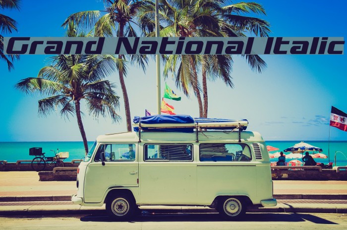 Grand National Italic Example 1