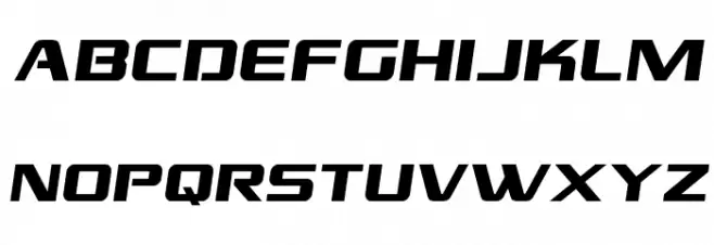 Grand National Semi-Italic Шрифта ВЕРХНИЙ