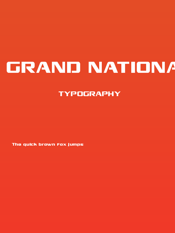 Grand National Poster