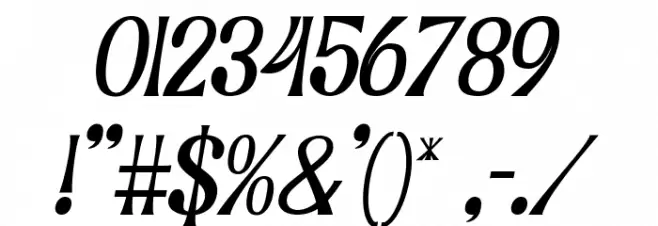 Grand Paradiso Italic Italic Schriftart Anderer Schreiben