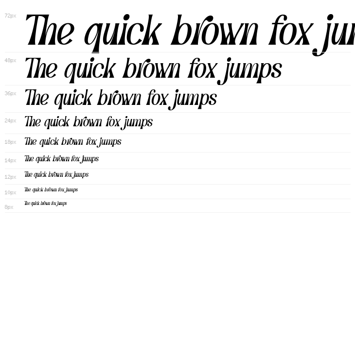 Grand Paradiso Italic Italic Waterfall