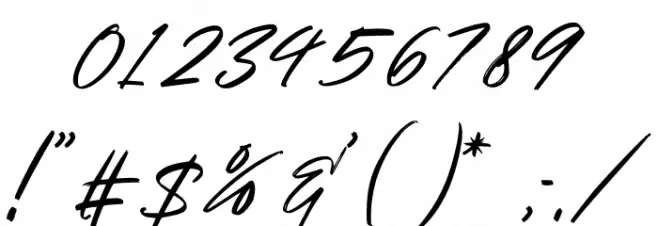 Grand Paradiso Script Fuentes OTROS CHARS