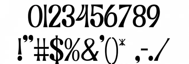 Grand Paradiso 字体 其它煤焦