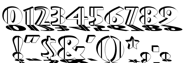 Grand Prix Spectacular Font OTHER CHARS