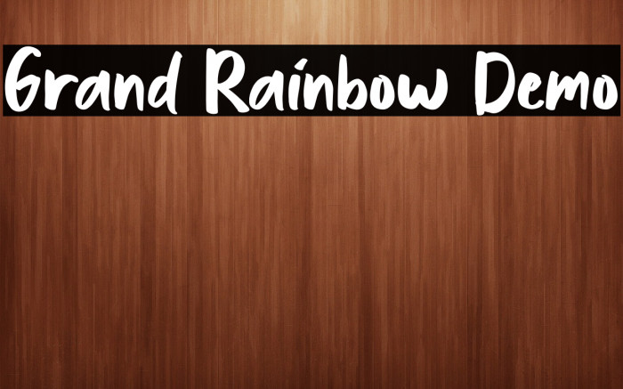 Grand Rainbow Demo Example 3