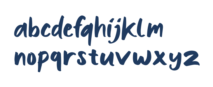 Grand Rainbow Demo Lowercase