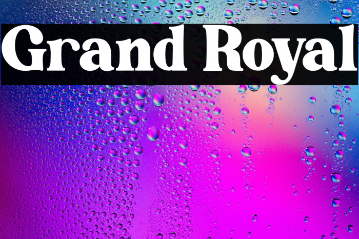 Grand Royal Example 1