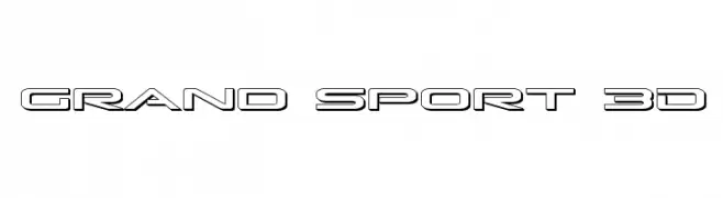 Grand Sport 3D  नि: शुल्क फ़ॉन्ट्स डाउनलोड