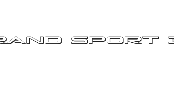 Grand Sport 3D Logo