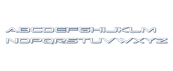 Grand Sport 3D Lowercase