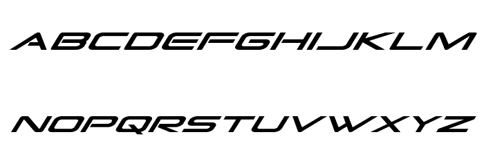 Grand Sport Condensed Italic Font LOWERCASE
