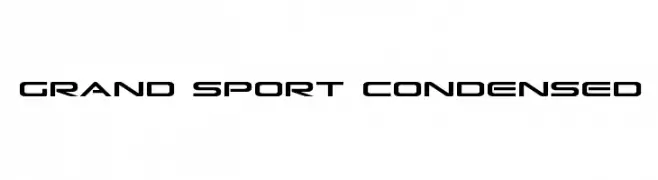 Grand Sport Condensed  تنزيل الخطوط