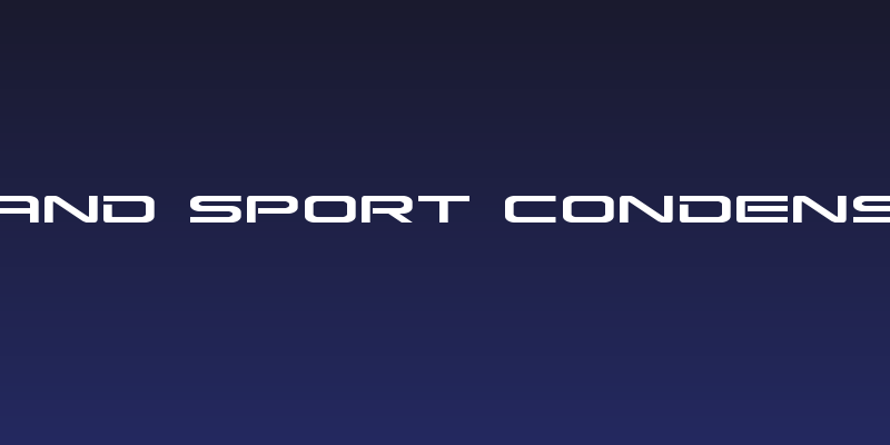 Grand Sport Condensed Social Header