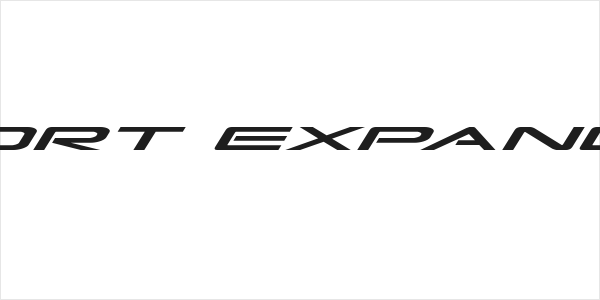 Grand Sport Expanded Italic Logo